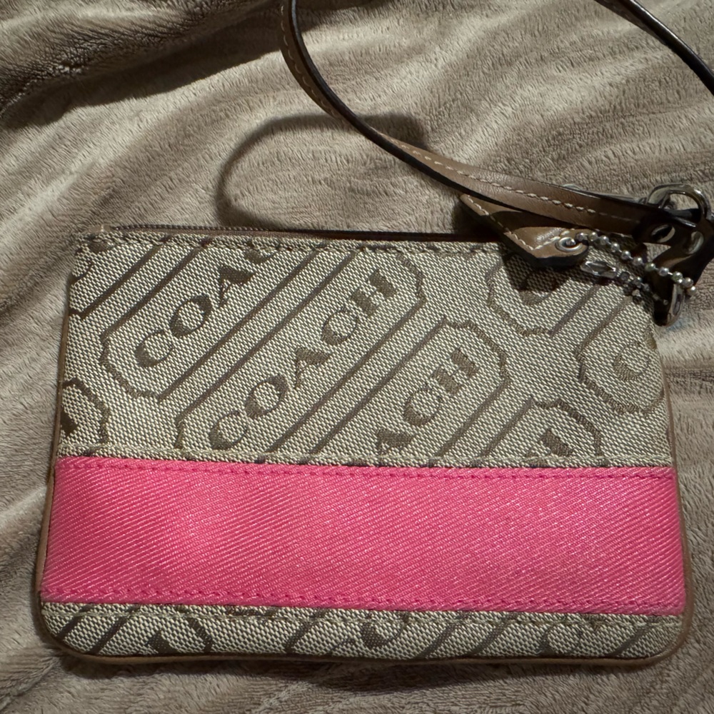 Coach wristlet